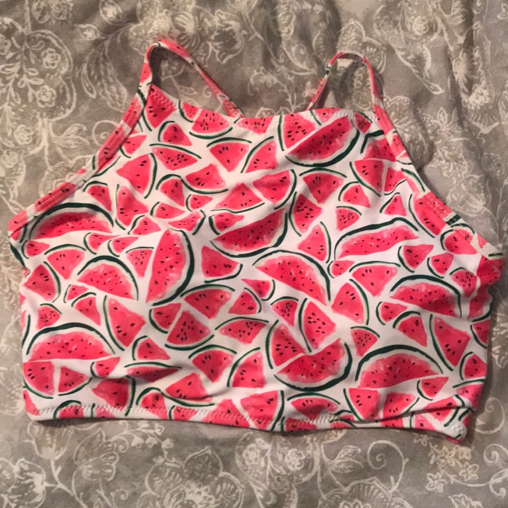 SHEIN watermelon swimsuit top